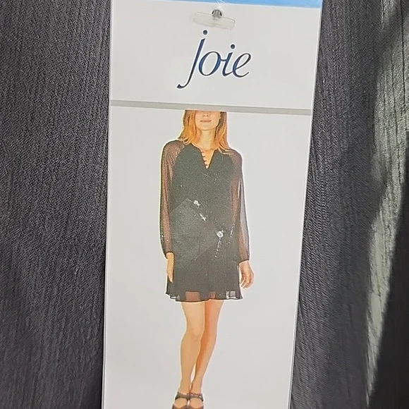 JOIE WOMAN'S LITTLE BLACK DRESS - Picture 8 of 13